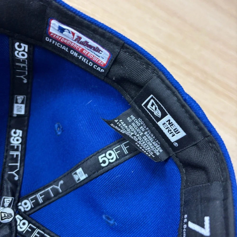 Minnesota Twins Hat Cap Fitted 7 Blue New Era MLB Baseball City‎ Connect